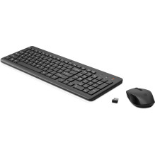 Wireless Keyboard and Mouse - HP 330 Black