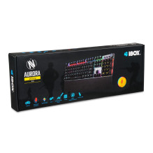 Keyboard - iBox Aurora K-4 USB QWERTY Black Keyboard - iBox Aurora K-4 USB QWERTY Black