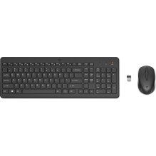 Wireless Keyboard and Mouse - HP 330 Black