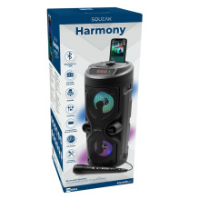 Karaokės Garsiakalbis - Squeak SQ1004 Bluetooth 5.0 Nešiojamas Juodas