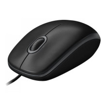 Belaidė Pelė - Kompiuterio Pelė Logitech B100 Laidinė USB Optinė 800 dpi Juoda Belaidė Pelė - Kompiuterio Pelė Logitech B100 Laidinė USB Optinė 800 dpi Juoda