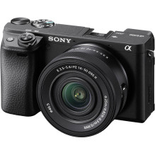 Sony A6400 + 16-50mm OSS II + 55-210mm OSS (Black) , (ILCE-6400Y / B) , (α6400) , (Alpha 6400)