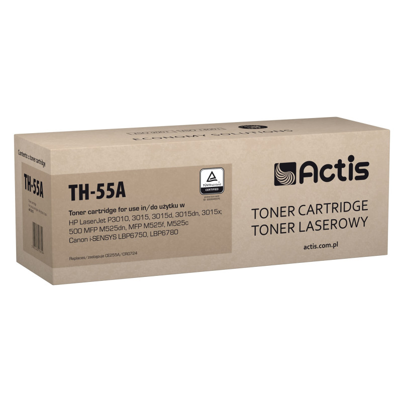 Toner Cartridge - Actis TH-55A, Black