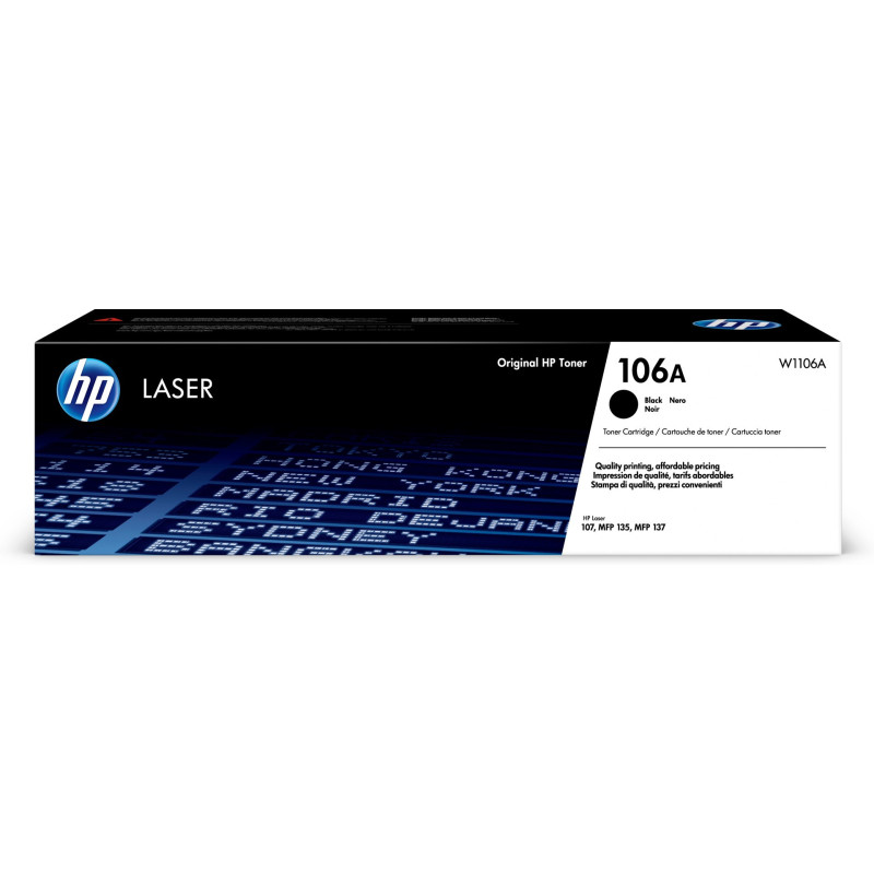 Toner Cartridge - HP 106A Black Original