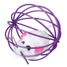 Cat Toy - TRIXIE Mouse in a Wire Ball