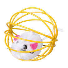 Kačių Žaislas - TRIXIE Mouse in a Wire Ball Kačių Žaislas - TRIXIE Mouse in a Wire Ball