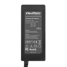 Power Adapter - Qoltec 50011 65 W, Black Power Adapter - Qoltec 50011 65 W, Black