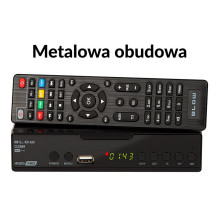 DVB-T2 Decoder - BLOW 4625FHD H.265 Receiver Black DVB-T2 Decoder - BLOW 4625FHD H.265 Receiver Black