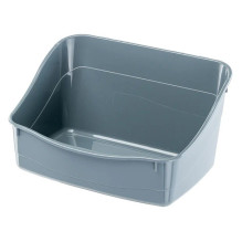Triušių Tualetas - Fearplast Kampinis Modelis Baltas