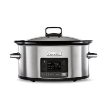 Lėto Virimo Puodas - Crock-Pot 5,6 L, Sidabrinis