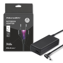 Power Adapter - Qoltec 90W...