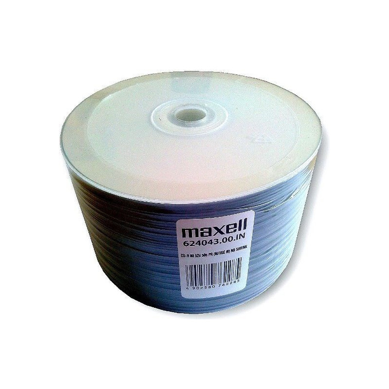CD Diskai - Maxell 80 / 700MB 52x 50vnt