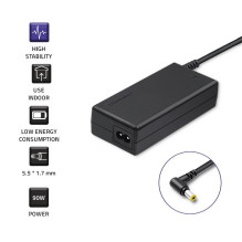 Laptop Charger - Qoltec 50087 90W 19V 4.74A 5.5*1.7 Laptop Charger - Qoltec 50087 90W 19V 4.74A 5.5*1.7