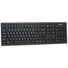 Mechaninė Klaviatūra - A4Tech KR-85 USB, Juoda Mechaninė Klaviatūra - A4Tech KR-85 USB, Juoda