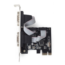 Adapteris - Gembird SPC-22 RS-232 PCIe Juodas Adapteris - Gembird SPC-22 RS-232 PCIe Juodas