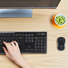 Kompiuterio Klaviatūra Ir Pelė - Logitech Mk270 Kompiuterio Klaviatūra Ir Pelė - Logitech Mk270