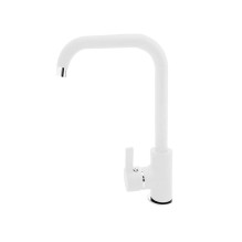 Kitchen Faucet - Pyramis Silvio Polar, White
