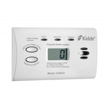 Carbon Monoxide Detector - Kidde K7DCO with LCD Display White Carbon Monoxide Detector - Kidde K7DCO with LCD Display White