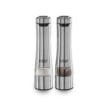 Home Kitchen Appliance - Russell Hobbs Electric Salt and Pepper Mill Set Stainless Steel Home Kitchen Appliance - Russell Hobbs Electric Salt and Pepper Mill Set Stainless Steel