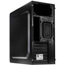 Kompiuterio Korpusas - Akyga AK13BK Micro Tower Juodas Kompiuterio Korpusas - Akyga AK13BK Micro Tower Juodas