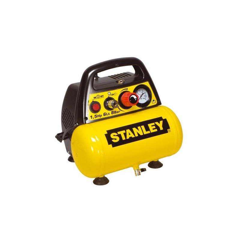 Air Compressor - Stanley C6BB34STN039 6L 1100W 8 Bar Black / Yellow