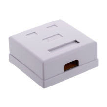 Network Connector - Alantec GN011 Cat6 2-Port White Network Connector - Alantec GN011 Cat6 2-Port White