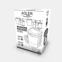 Washing Machine - Adler AD 8051 Top Load 3 kg With Spin Control 5.7 kg Blue, White Washing Machine - Adler AD 8051 Top Load 3 kg With Spin Control 5.7 kg Blue, White