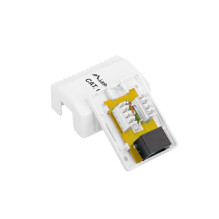 Network Socket - Lanberg Surface RJ45 Socket White Network Socket - Lanberg Surface RJ45 Socket White