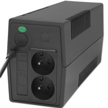 Uninterruptible Power Supply (UPS) - Qoltec 0.65 kVA 360 W 1 AC Uninterruptible Power Supply (UPS) - Qoltec 0.65 kVA 360 W 1 AC
