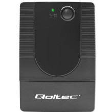 Uninterruptible Power Supply (UPS) - Qoltec 0.65 kVA 360 W 1 AC Uninterruptible Power Supply (UPS) - Qoltec 0.65 kVA 360 W 1 AC