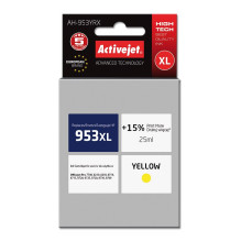Rašalo Kasetė - Activejet AH-953YRX Premium 25 ml Geltona Rašalo Kasetė - Activejet AH-953YRX Premium 25 ml Geltona