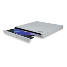Išorinis DVD Įrenginys - Hitachi-LG Slim Portable DVD-Writer USB 2.0 Balta Išorinis DVD Įrenginys - Hitachi-LG Slim Portable DVD-Writer USB 2.0 Balta