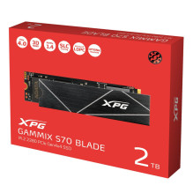 SSD - XPG GAMMIX S70 Blade 2TB PCIe 4.0 NVMe 7400MB / s