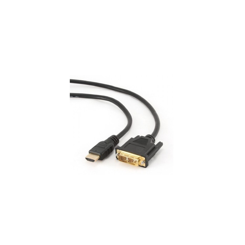 DVI cable - Gembird 3m HDMI / DVI DVI-D black
