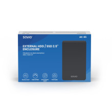 External Hard Drive - Savio 2.5', Black External Hard Drive - Savio 2.5', Black