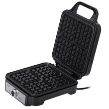 Waffle Maker - Adler AD 3083 4 Waffles 1800W Black / Silver Waffle Maker - Adler AD 3083 4 Waffles 1800W Black / Silver