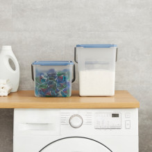 Detergent Container - ROTHO Basic 4.5L White / Transparent Detergent Container - ROTHO Basic 4.5L White / Transparent