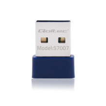 Wireless Adapter - Qoltec 57007 Mini Bluetooth USB 150Mbps