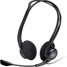 Laisvų Rankų Įranga - Logitech 960, Vielinė Su Lankeliu, Juoda Laisvų Rankų Įranga - Logitech 960, Vielinė Su Lankeliu, Juoda
