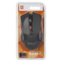 Gaming Mouse - Defender Accura MM-275 Optical 1600DPI Black / Red