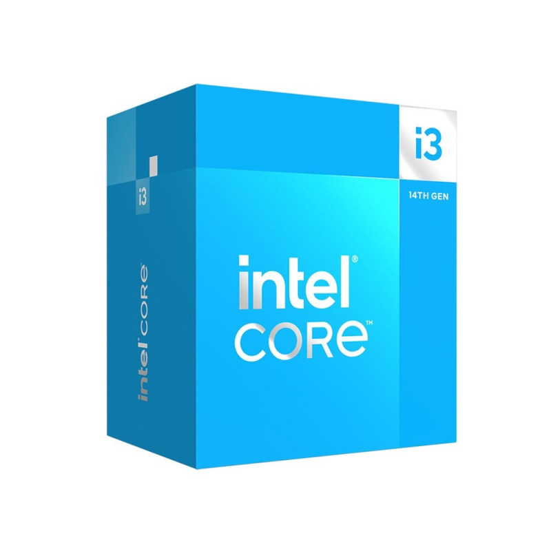 Procesorius - Intel Core i3-14100 4 Branduoliai 3.5 GHz 12 MB Smart Cache DDR4 DDR5 Integruota Grafika 730 (Dėžutė)