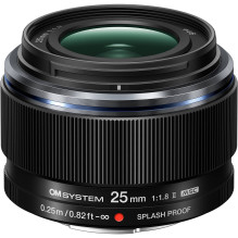 Olympus OM SYSTEM M.ZUIKO DIGITAL 25mm F1.8 II (Black) Olympus OM SYSTEM M.ZUIKO DIGITAL 25mm F1.8 II (Black)