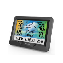 Weather Station - Green Blue GB540 Wireless with Alarm, Clock, Temperature Range -20 to 65 °C