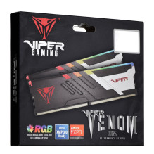 RAM Modulis - Patriot Viper RGB 32 GB (2 x 16 GB) DDR5 6400 MHz RAM Modulis - Patriot Viper RGB 32 GB (2 x 16 GB) DDR5 6400 MHz
