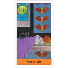 US Games Systems Halloween Tin Box Tarot Cards