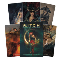 US Games Systems WITCH Woman in Total Control of Herself Oracle Cards and Guide
