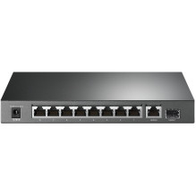 Komutatorius - TP-Link TL-SG1008P 8-Port PoE+ Metalinė Pilka