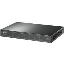 Komutatorius - TP-Link TL-SG1008P 8-Port PoE+ Metalinė Pilka