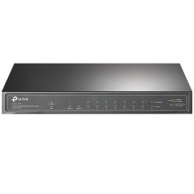 Komutatorius - TP-Link TL-SG1008P 8-Port PoE+ Metalinė Pilka