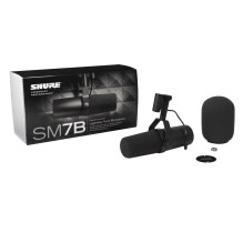 Studio Microphone - Shure Sm7b black Studio Microphone - Shure Sm7b black
